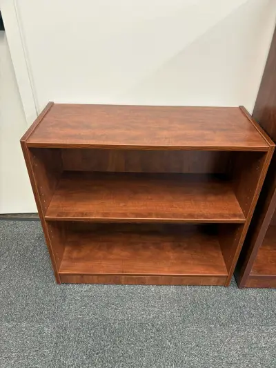 Small cherry bookcase at Peach State Office Furniture, Atlanta